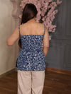 Aarohi Indigo Convertible Short Kurti Set