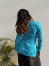Skyline Square-Neck Short Kurti