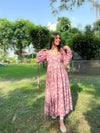 Pink Paisley Kameez