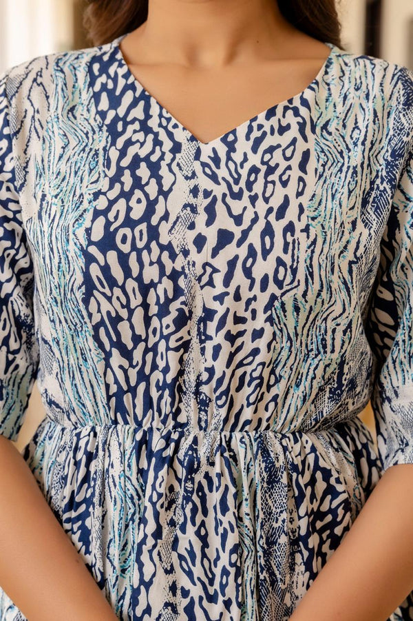 Modern Jaipuri Animal Print Set