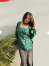 Rama Green Flora kurti