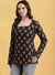 Square-Neck Ajrakh Fusion Tunic