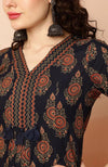 Royal Paisley Palazzo Suit