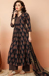 Royal Paisley Palazzo Suit